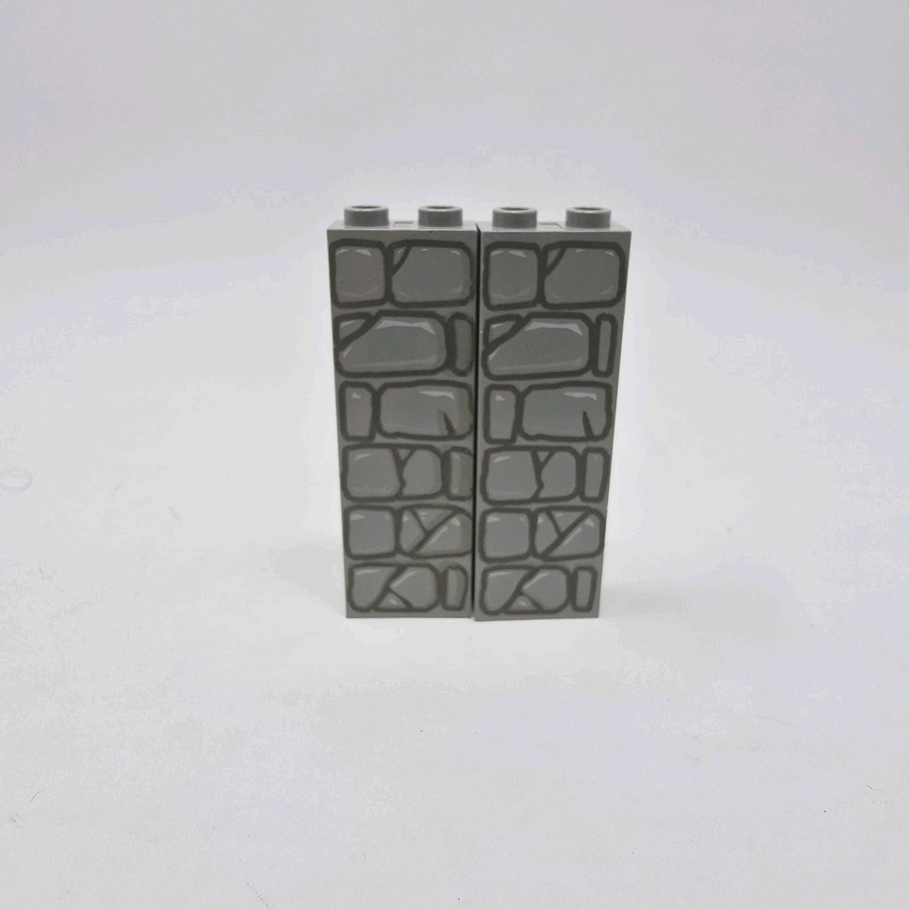 Lego‎ Harry Potter Wall Pattern x2 Brick Pieces Part 1x2x5 #2454 /Set 4728 4709